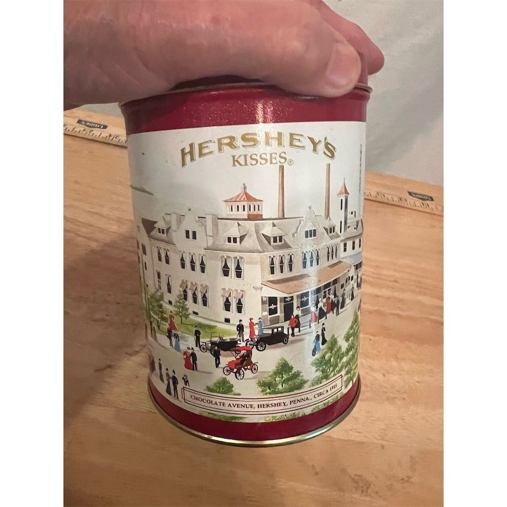 Vintage 1990 Hershey's Kisses Hometown Series Canister‎ #4